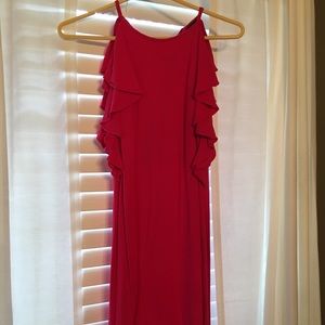 Ann Taylor hot pink dress